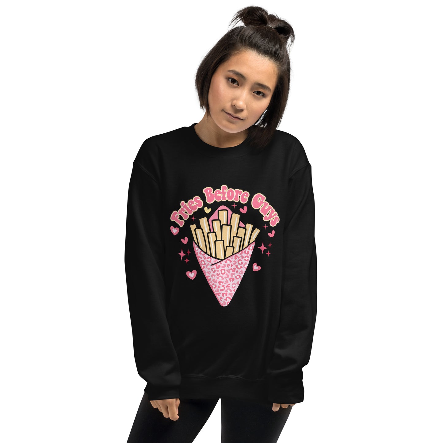 Fries Before Guys Crewneck