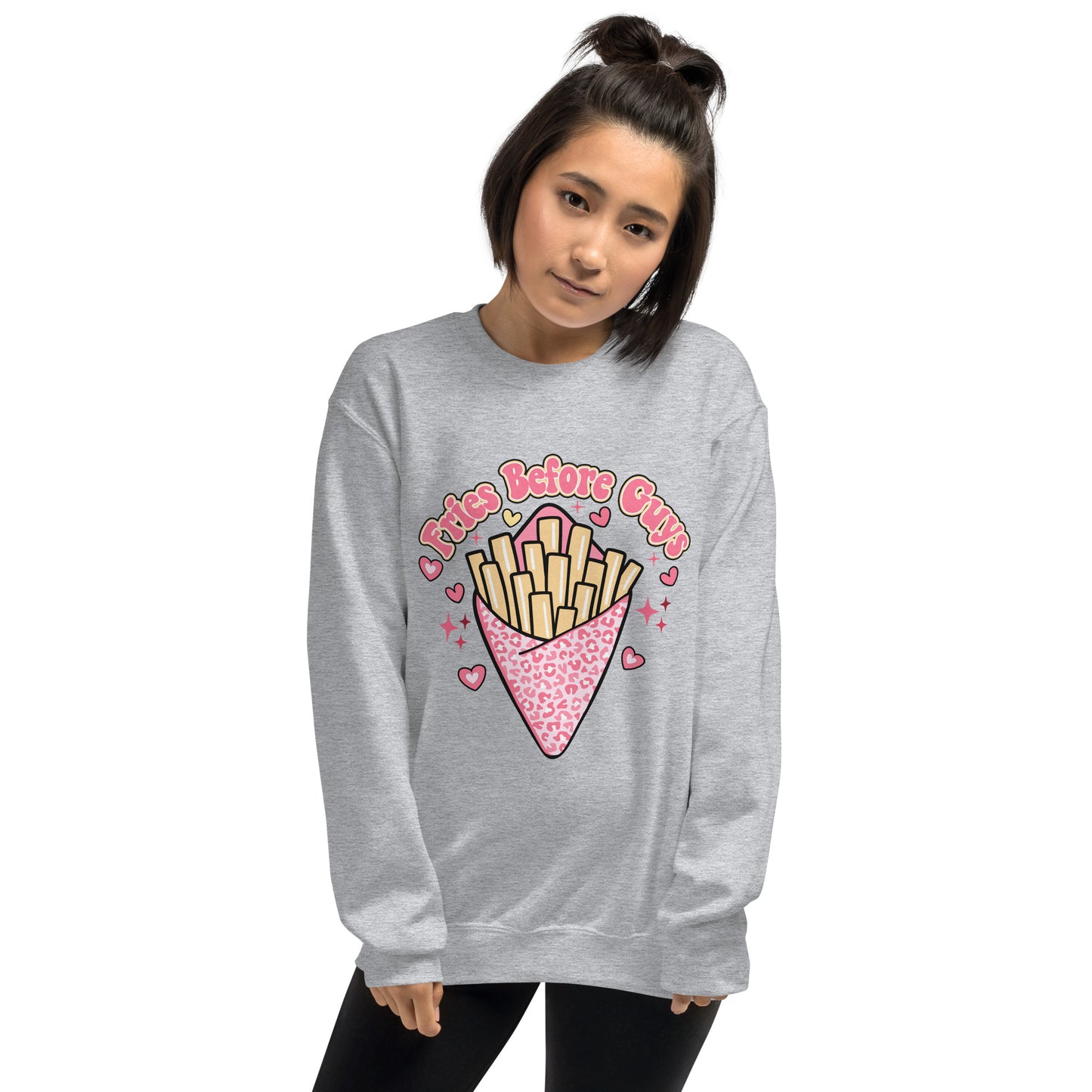 Fries Before Guys Crewneck