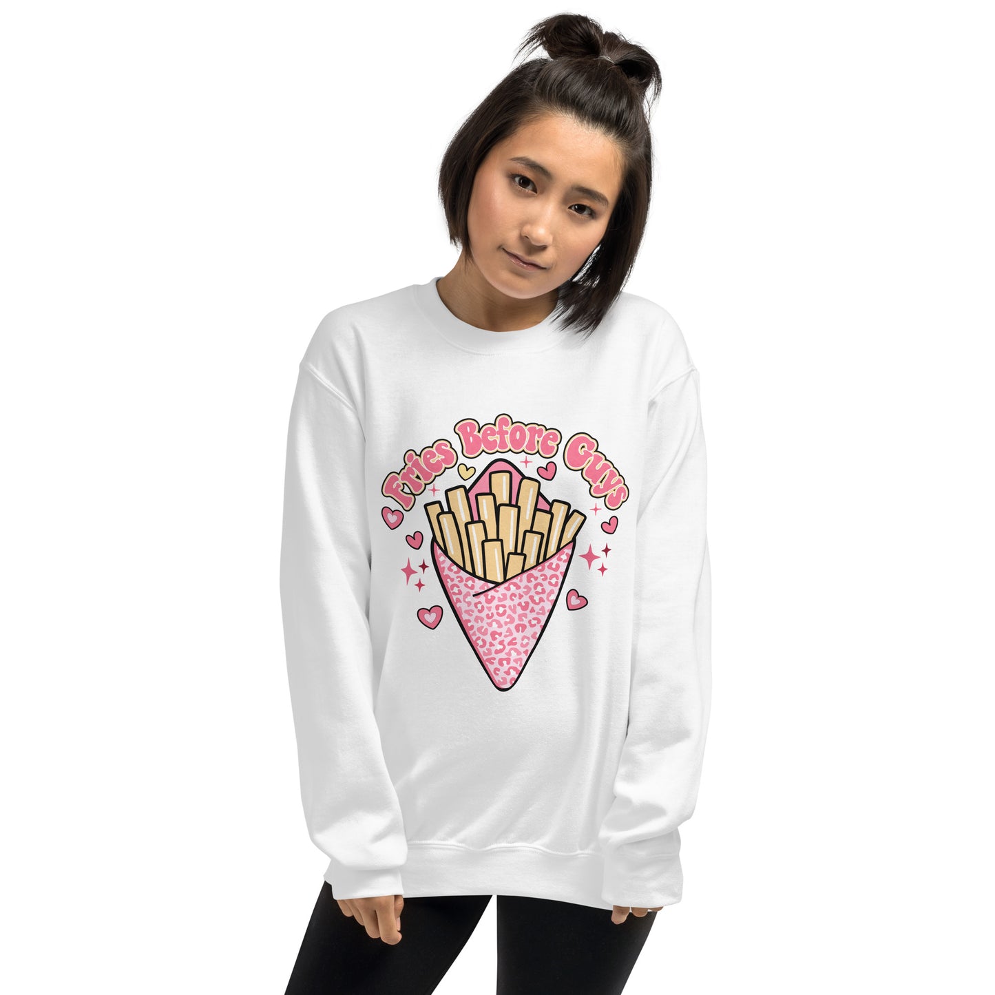 Fries Before Guys Crewneck