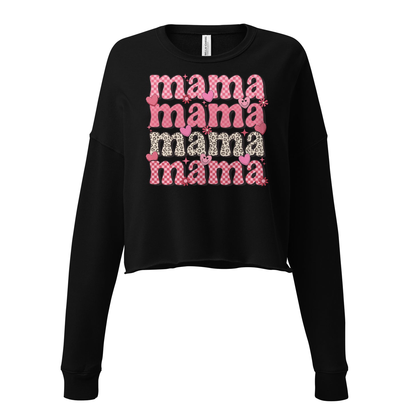 Mama Mama Cropped Sweatshirt