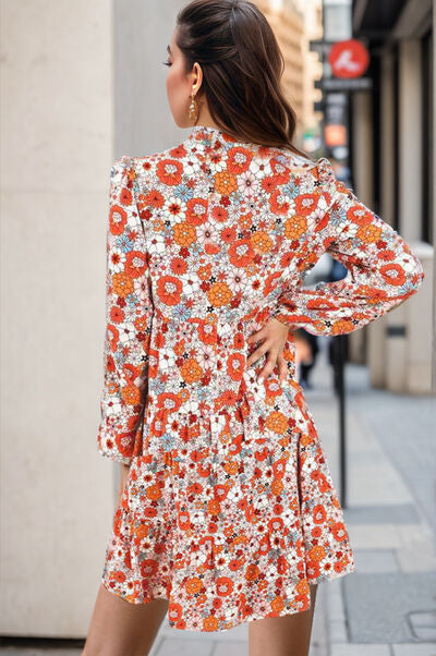 Retro Flora Mini Dress