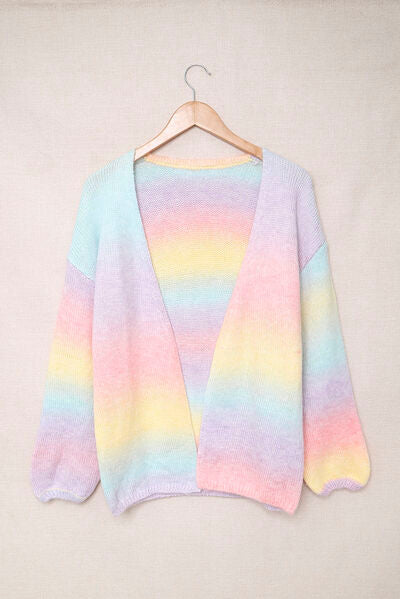 Rainbow Gradient Cardigan