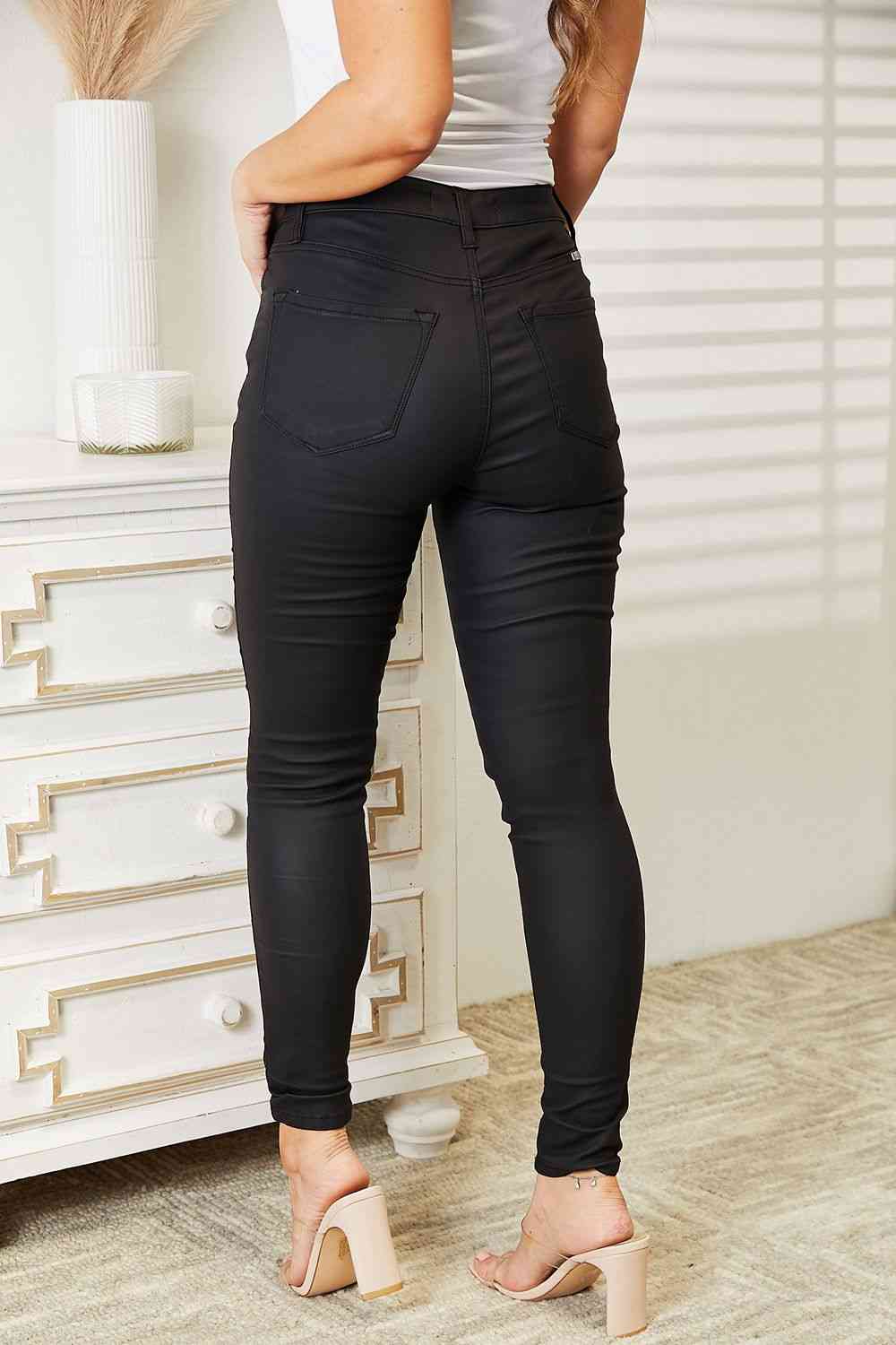 Kancan Back in Black Ankle Skinny Jeans