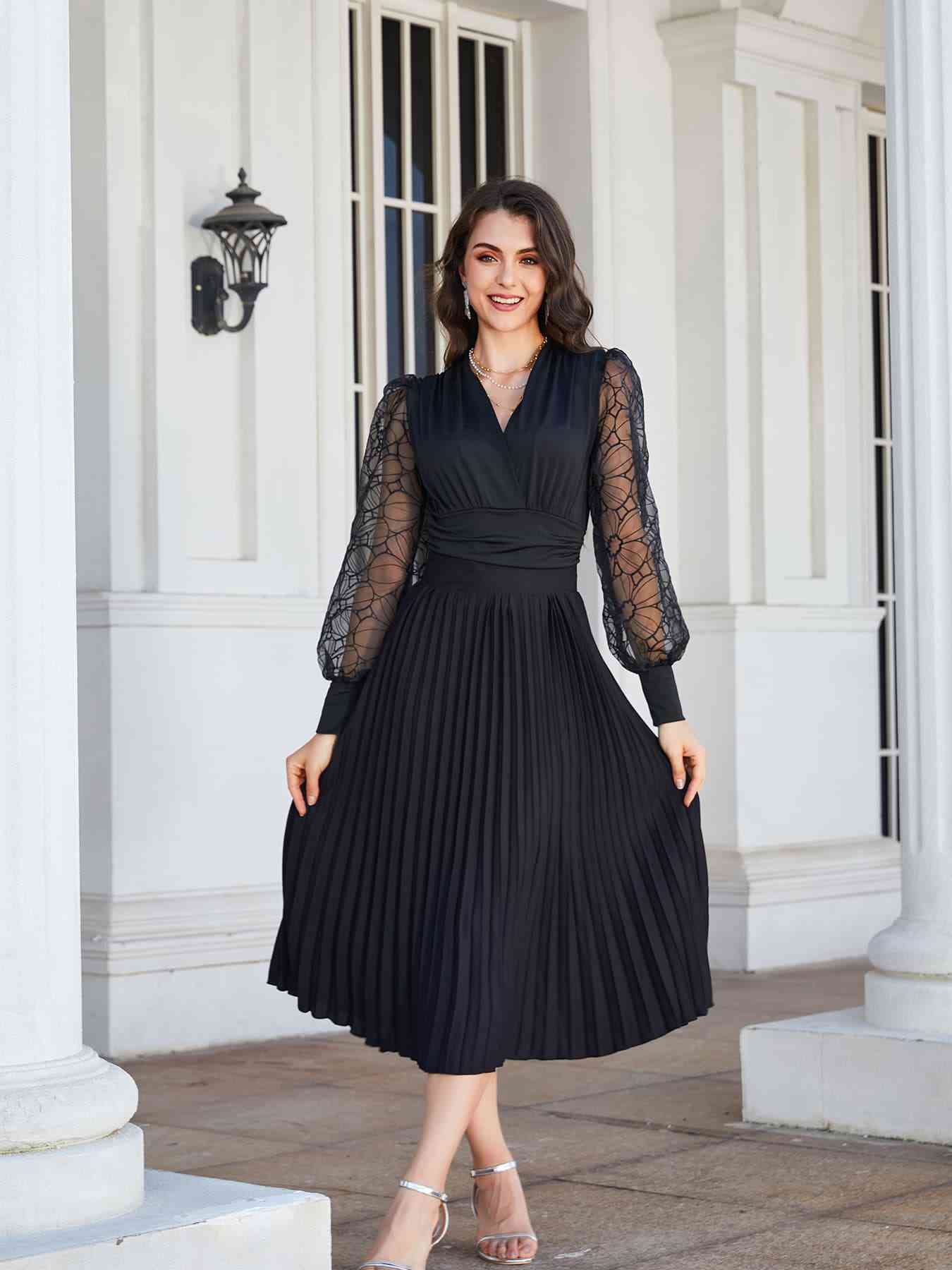 Perfect Pleated Midi Skirt